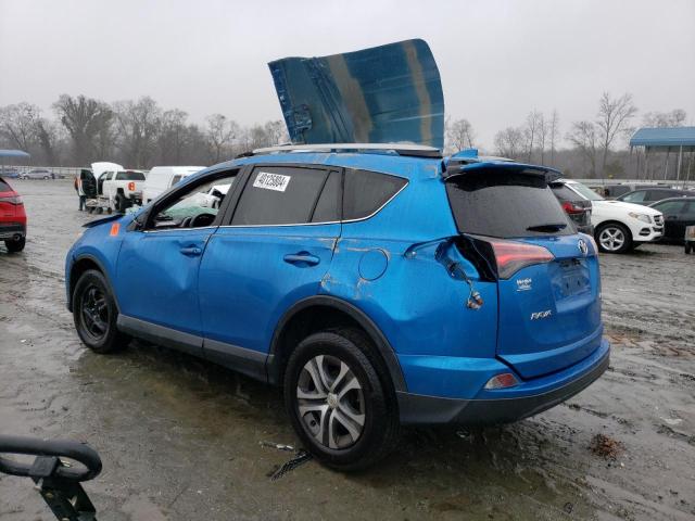 JTMZFREV2JJ164358 - 2018 TOYOTA RAV4 LE BLUE photo 2