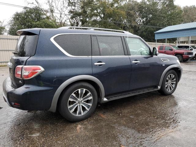 JN8AY2ND6KX009756 - 2019 NISSAN ARMADA SV BLUE photo 3