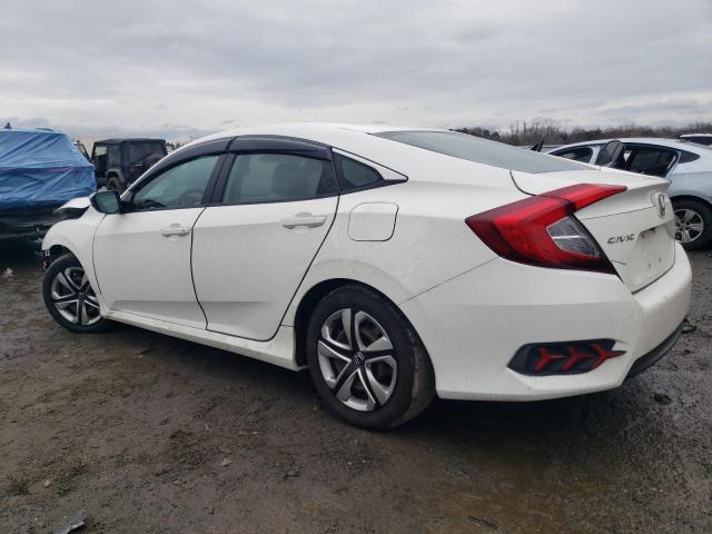 19XFC2F51GE032148 - 2016 HONDA CIVIC LX WHITE photo 2