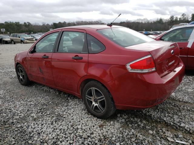 1FAHP3FN7AW177703 - 2010 FORD FOCUS SE MAROON photo 2