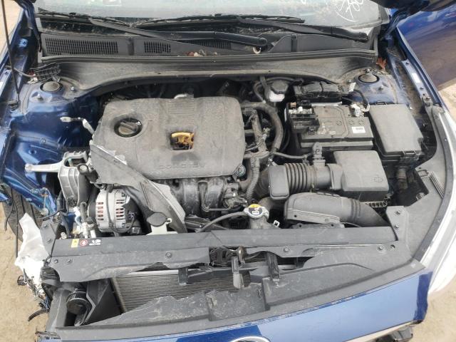 3KPF34AD4ME357804 - 2021 KIA FORTE GT LINE BLUE photo 11