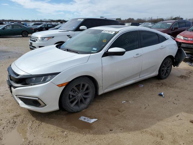 19XFC1F31ME002068 - 2021 HONDA CIVIC EX WHITE photo 1