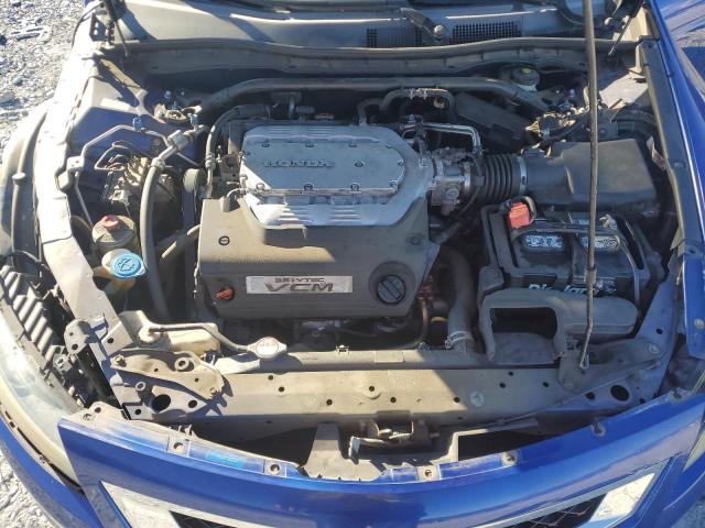 1HGCS22819A009918 - 2009 HONDA ACCORD EXL BLUE photo 11