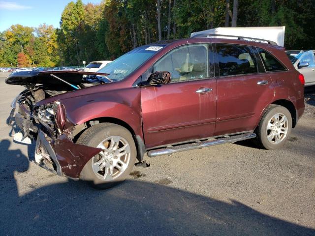 2HNYD28699H521054 - 2009 ACURA MDX TECHNOLOGY BURGUNDY photo 1