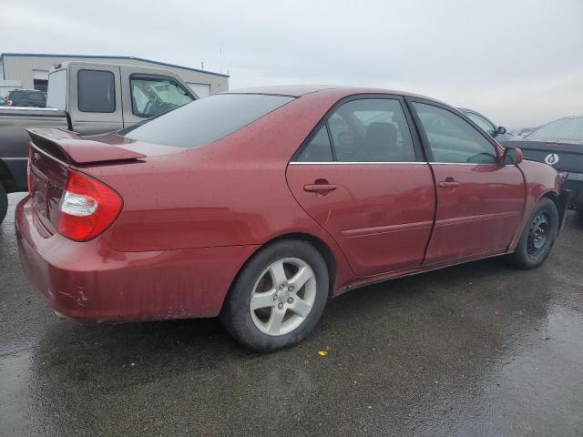 4T1BE32K94U266640 - 2004 TOYOTA CAMRY LE RED photo 3