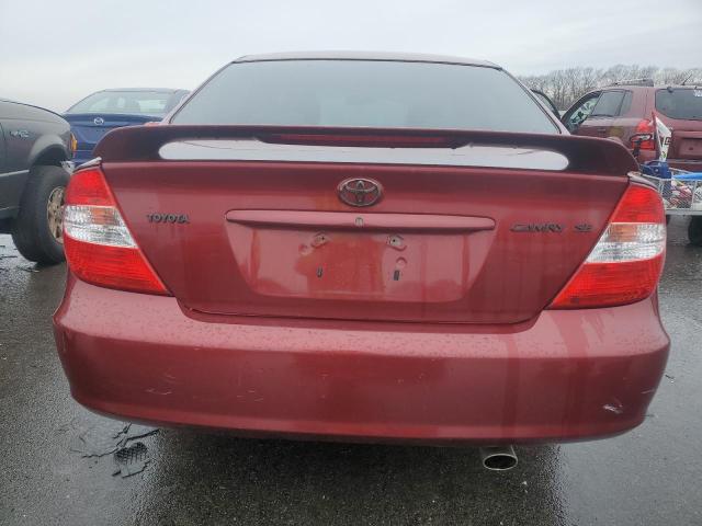 4T1BE32K94U266640 - 2004 TOYOTA CAMRY LE RED photo 6