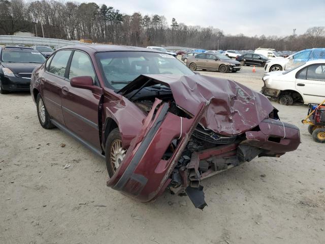 2G1WF55K6Y9221127 - 2000 CHEVROLET IMPALA BURGUNDY photo 4