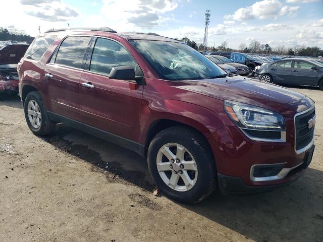 1GKKRNEDXGJ323455 - 2016 GMC ACADIA SLE MAROON photo 4