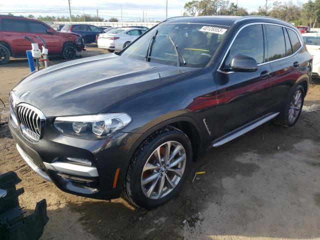 5UXTR9C59KLE13892 - 2019 BMW X3 XDRIVE30I Սև լուսանկար 1