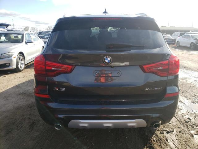 5UXTR9C59KLE13892 - 2019 BMW X3 XDRIVE30I BLACK photo 6