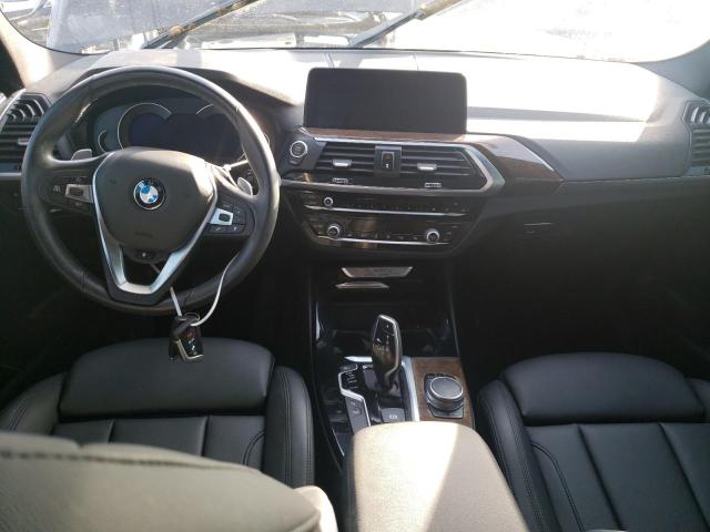 5UXTR9C59KLE13892 - 2019 BMW X3 XDRIVE30I Սև լուսանկար 8