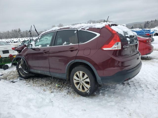 5J6RM4H52CL052777 - 2012 HONDA CR-V EX BURGUNDY photo 2