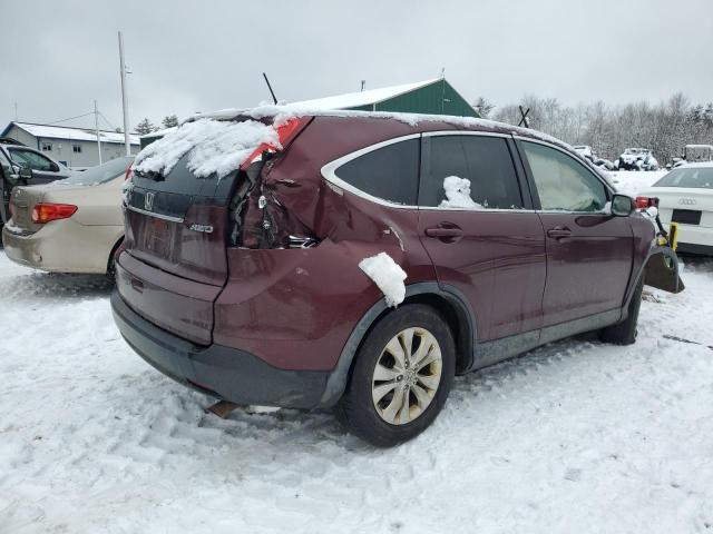 5J6RM4H52CL052777 - 2012 HONDA CR-V EX BURGUNDY photo 3