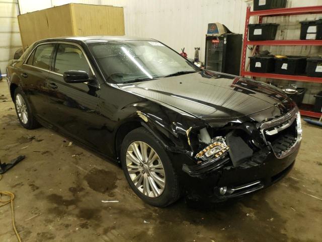 2C3CCARG5DH619032 - 2013 CHRYSLER 300 BLACK photo 4