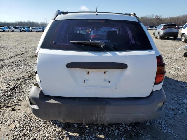 5Y2SL658X6Z463527 - 2006 PONTIAC VIBE WHITE photo 6