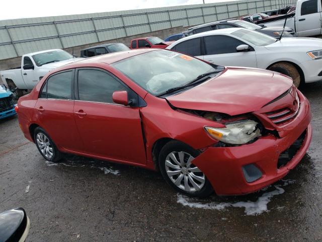 5YFBU4EE4DP171483 - 2013 TOYOTA COROLLA BASE RED photo 4