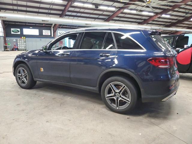 W1N0G8EB5NG035810 - 2022 MERCEDES-BENZ GLC 300 4MATIC BLUE photo 2