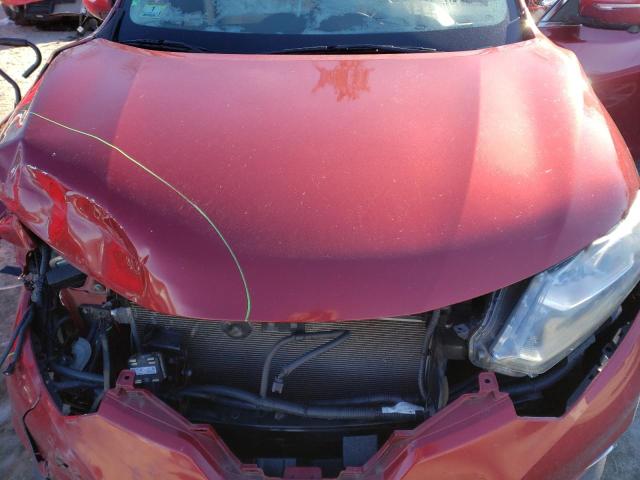 5N1AT2MV1FC828431 - 2015 NISSAN ROGUE S BURGUNDY photo 11