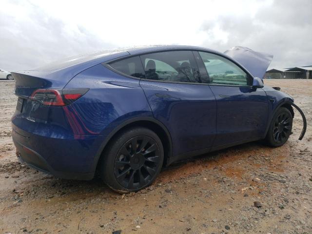 7SAYGAEE3PF683822 - 2023 TESLA MODEL Y BLUE photo 3