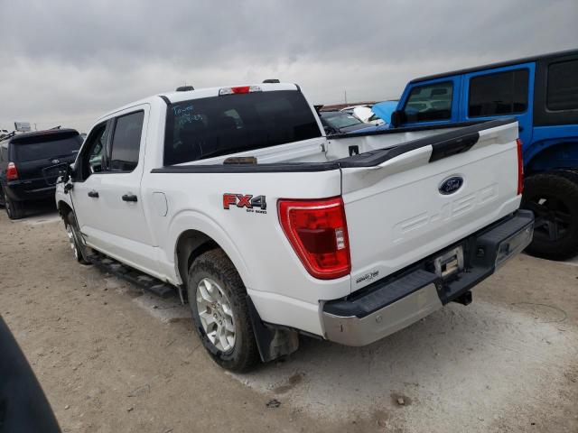 1FTFW1ED1MFB09810 - 2021 FORD F150 SUPERCREW WHITE photo 2