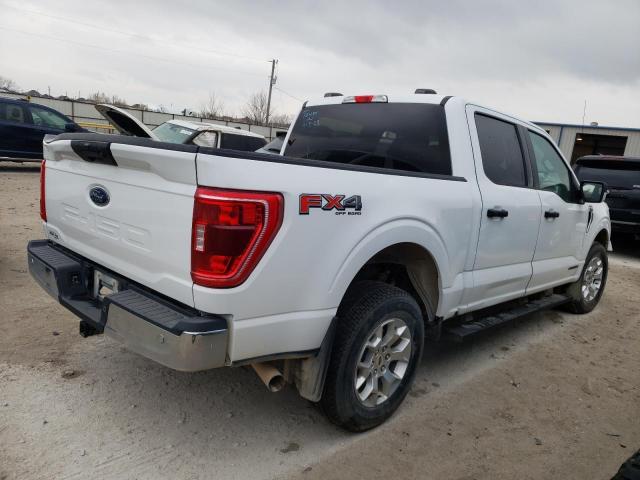 1FTFW1ED1MFB09810 - 2021 FORD F150 SUPERCREW WHITE photo 3