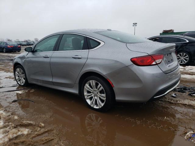 1C3CCCABXFN536203 - 2015 CHRYSLER 200 LIMITED SILVER photo 2