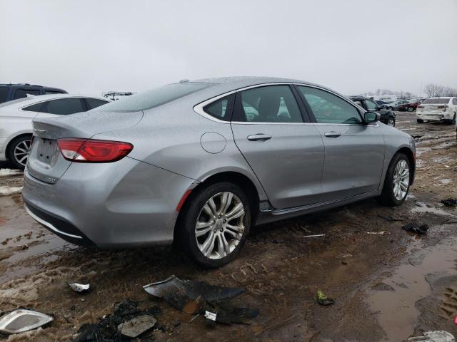 1C3CCCABXFN536203 - 2015 CHRYSLER 200 LIMITED SILVER photo 3