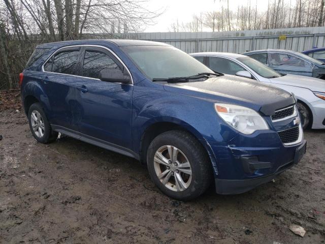 2CNFLCEW7A6311106 - 2010 CHEVROLET EQUINOX LS BLUE photo 4