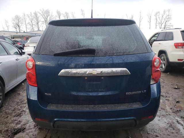 2CNFLCEW7A6311106 - 2010 CHEVROLET EQUINOX LS BLUE photo 6