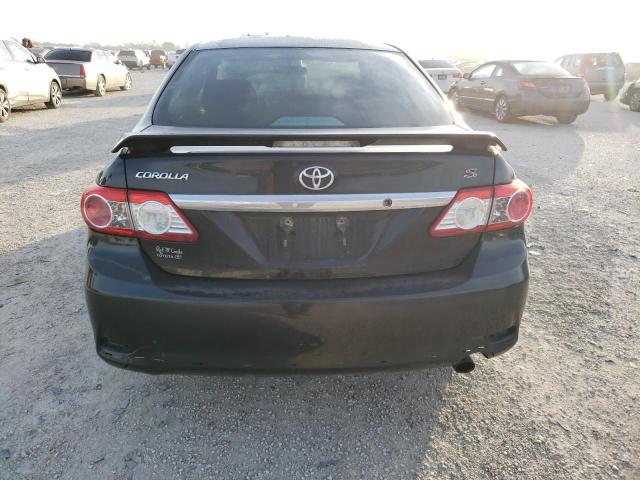 5YFBU4EE1DP218775 - 2013 TOYOTA COROLLA BASE BLACK photo 6