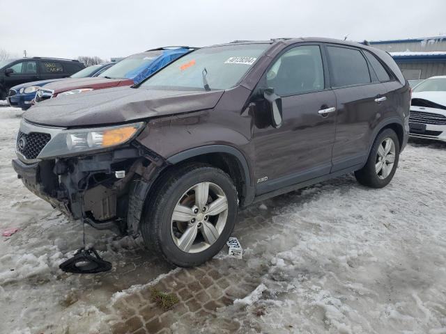 5XYKUDA27CG288652 - 2012 KIA SORENTO EX PURPLE photo 1