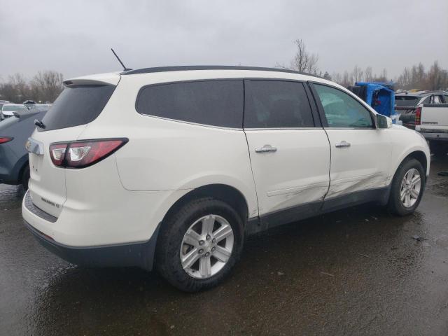 1GNKVJKD5DJ220290 - 2013 CHEVROLET TRAVERSE LT WHITE photo 3