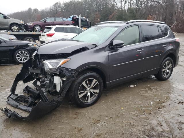 JTMRFREV8JJ195436 - 2018 TOYOTA RAV4 ADVENTURE GRAY photo 1