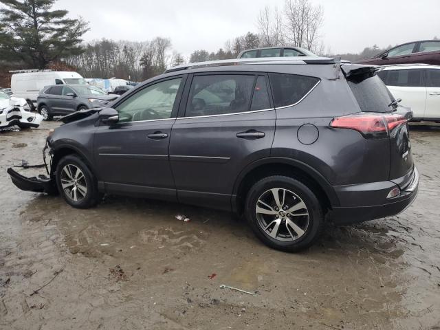 JTMRFREV8JJ195436 - 2018 TOYOTA RAV4 ADVENTURE GRAY photo 2