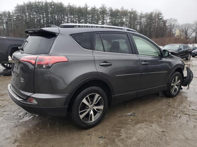 JTMRFREV8JJ195436 - 2018 TOYOTA RAV4 ADVENTURE GRAY photo 3