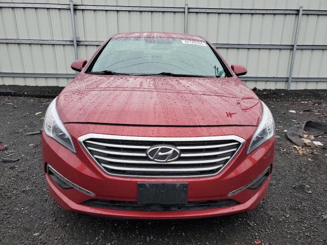 5NPE24AF3FH136628 - 2015 HYUNDAI SONATA SE RED photo 5