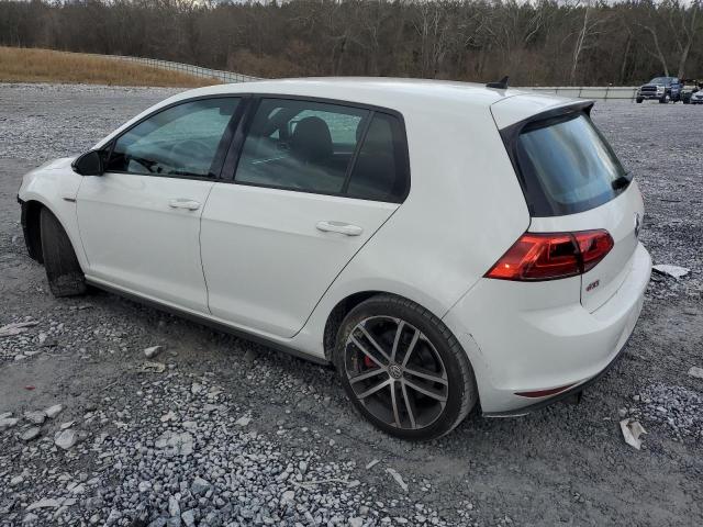 3VW447AU9HM006871 - 2017 VOLKSWAGEN GTI S/SE WHITE photo 2