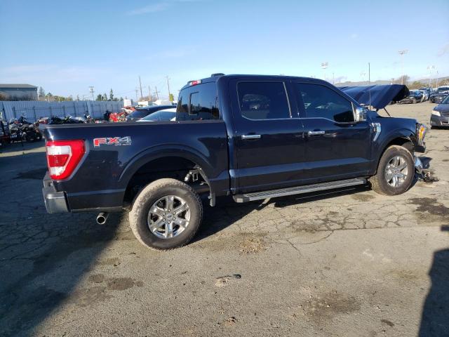1FTEW1EP1PKD83915 - 2023 FORD F150 SUPERCREW BLUE photo 3