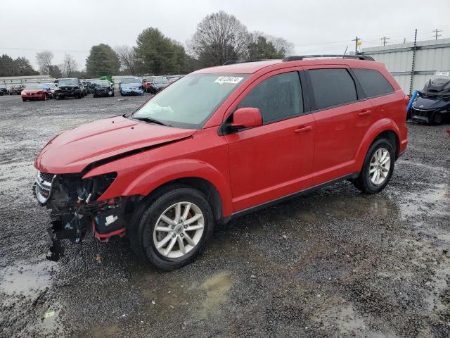 3C4PDCBB5JT311026 - 2018 DODGE JOURNEY SXT RED photo 1