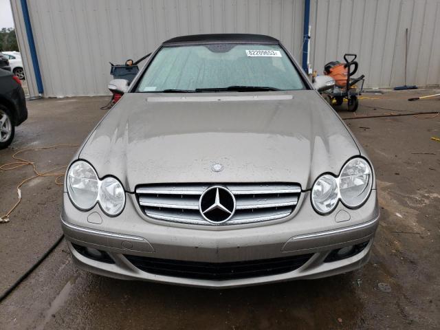 WDBTK56H36F178569 - 2006 MERCEDES-BENZ CLK 350 SILVER photo 5