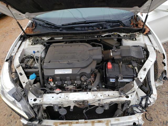 1HGCR3F0XHA020520 - 2017 HONDA ACCORD EXL WHITE photo 11