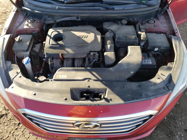 5NPE24AF4GH398336 - 2016 HYUNDAI SONATA SE RED photo 11