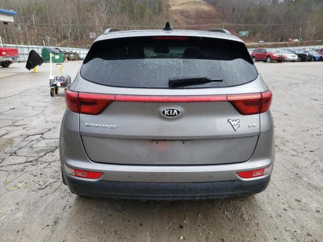 KNDPNCAC7J7458394 - 2018 KIA SPORTAGE EX GRAY photo 6