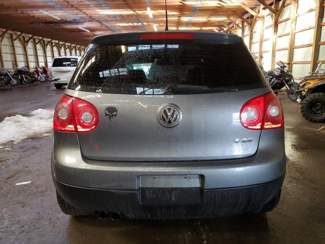 WVWDA71K28W296011 - 2008 VOLKSWAGEN RABBIT GRAY photo 6