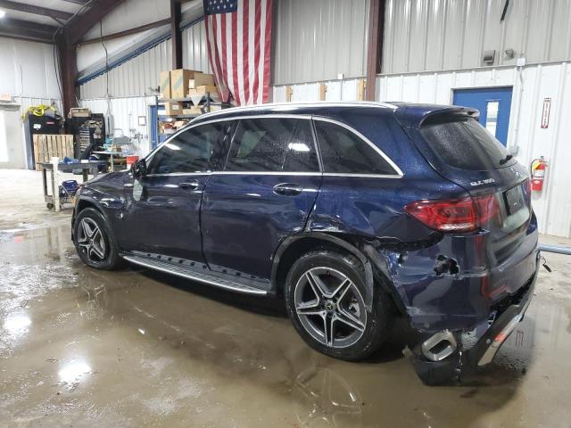 W1N0G8EB6LF799104 - 2020 MERCEDES-BENZ GLC 300 4MATIC BLUE photo 2