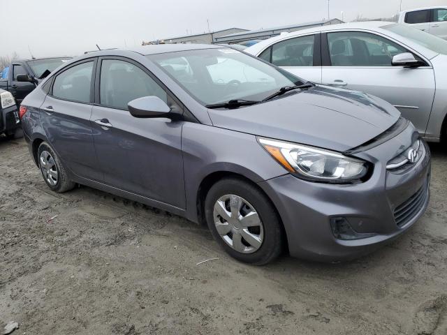 KMHCT4AE1GU031892 - 2016 HYUNDAI ACCENT SE GRAY photo 4