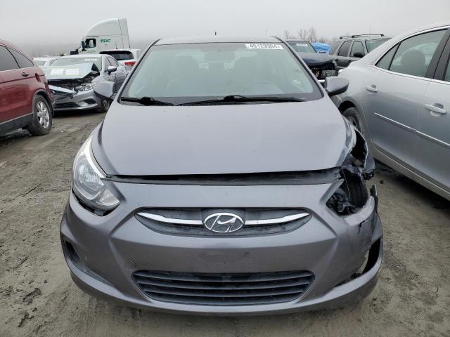 KMHCT4AE1GU031892 - 2016 HYUNDAI ACCENT SE GRAY photo 5