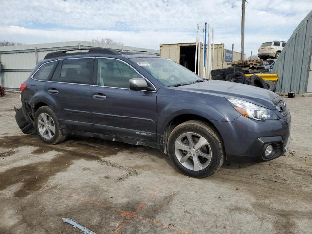 4S4BRCPC9E3296010 - 2014 SUBARU OUTBACK 2.5I LIMITED BLUE photo 4