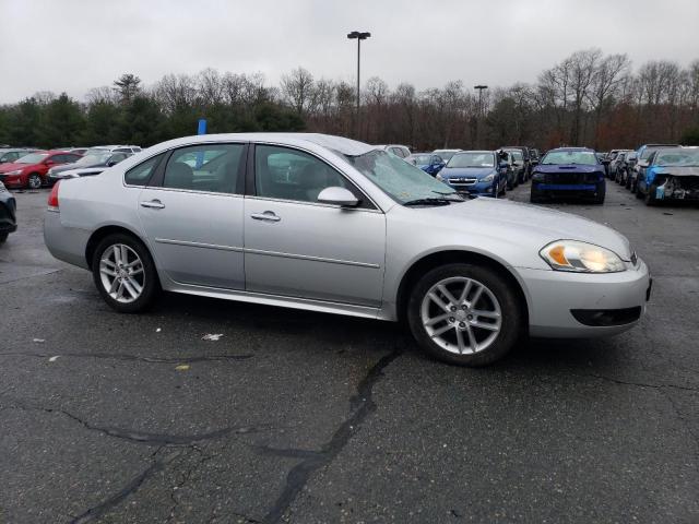 2G1WC5E38D1207983 - 2013 CHEVROLET IMPALA LTZ SILVER photo 4