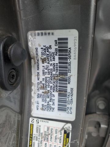 1NXBR32EX6Z748454 - 2006 TOYOTA COROLLA CE GRAY photo 12